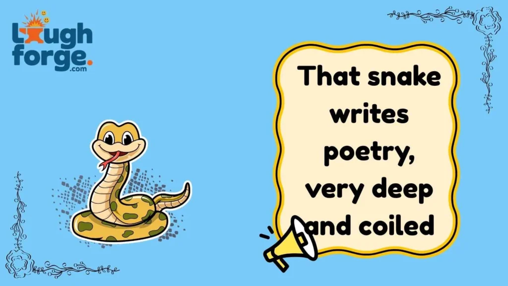 Clever Snake Puns That Feel Smart