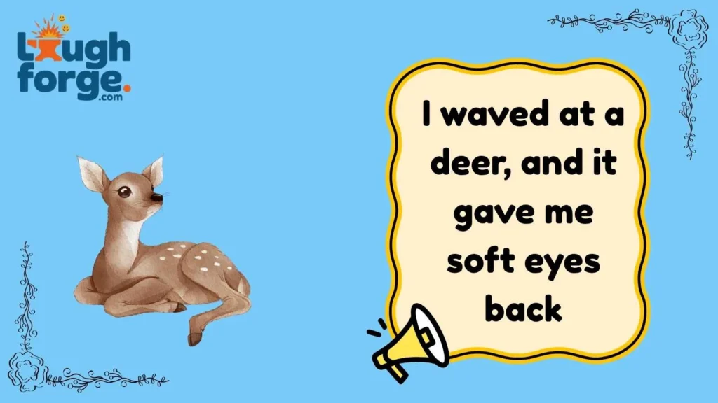 Cute Deer Jokes That Melt Hearts