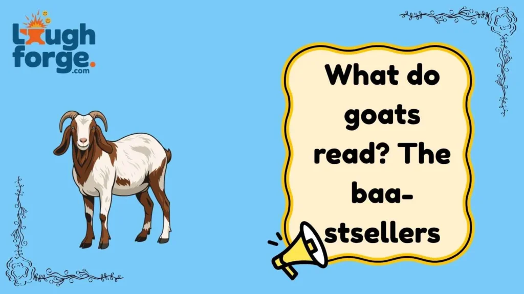 Goat Dad Jokes That Are So Bad They’re Good