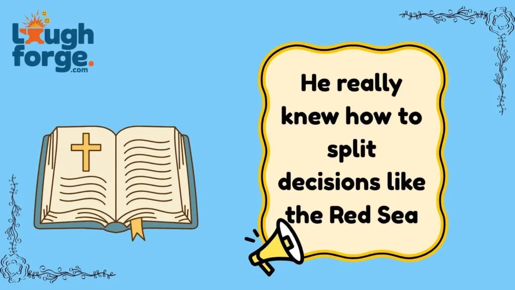 Bible Dad Jokes About Moses and the Exodus