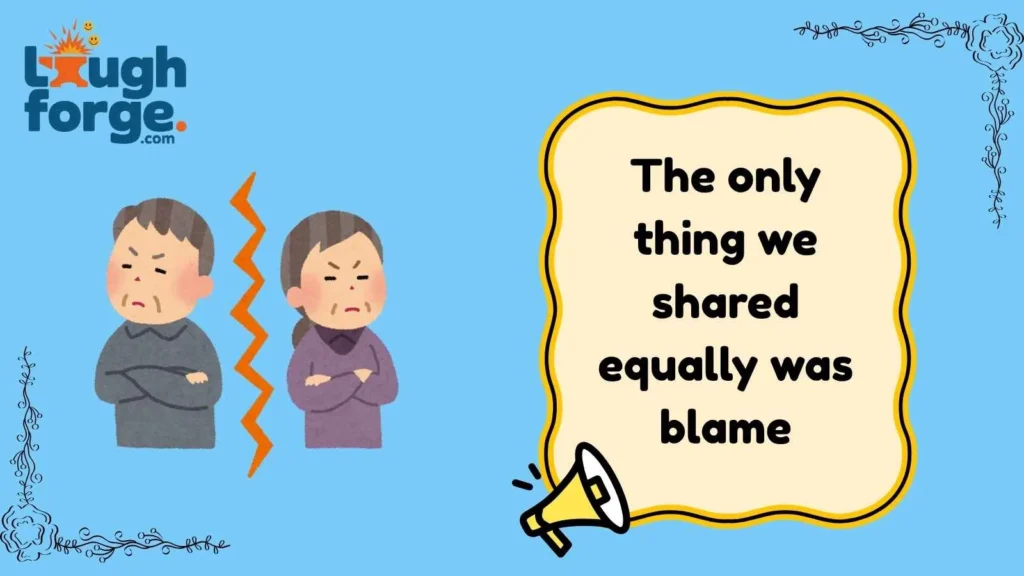 Brutal Divorce Jokes for People Who Chose Chaos