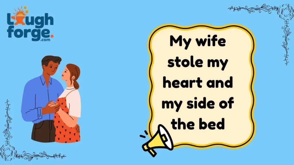 Clever Husband Wife Jokes for Social Media Captions