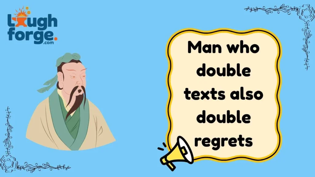 Confucius Jokes About Love and Dating