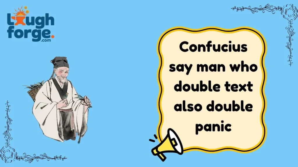 Funny Confucius Say Jokes About Love