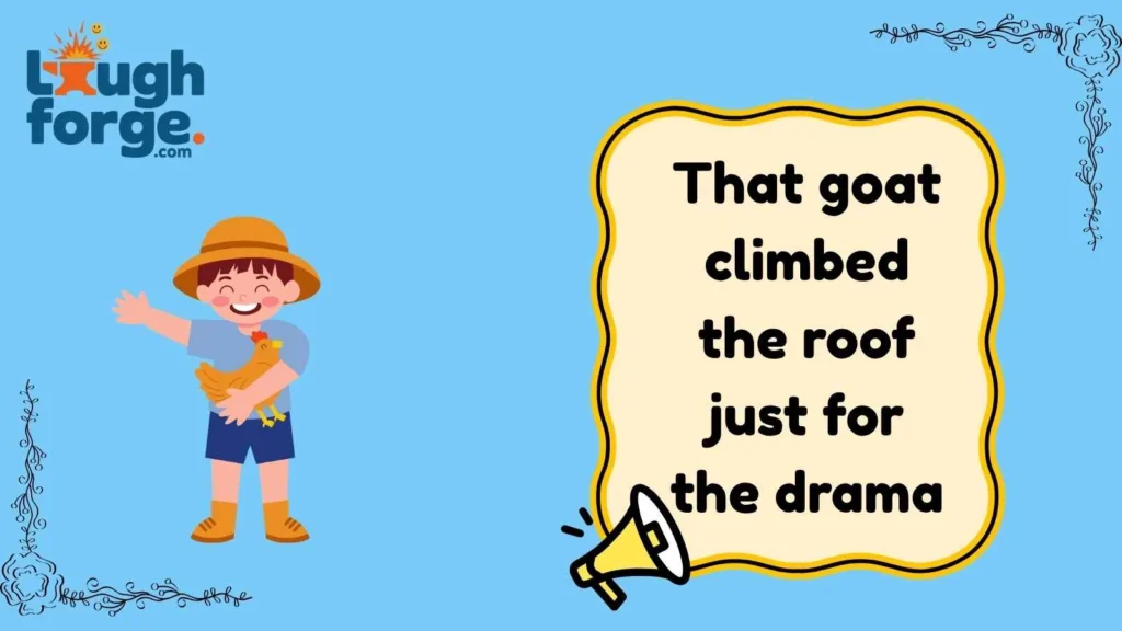 Goat Jokes That Are Totally Baaa-nanas