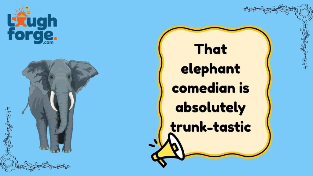 Silly Elephant Puns Kids Love