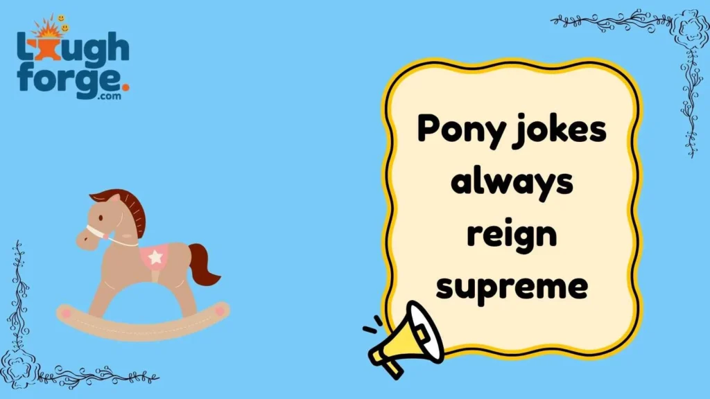 Silly Pony Puns Kids Love