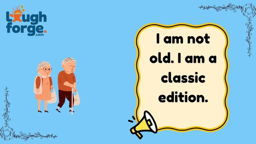 Clever Aging Jokes