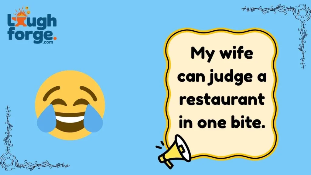 Funny Wife Jokes About Food