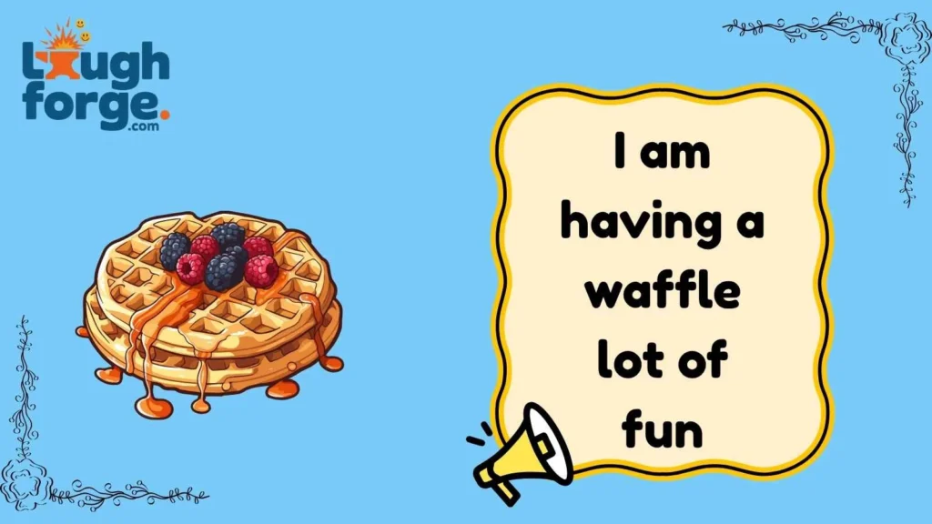 Sweet Waffle Puns for Food Lovers