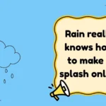 Jokes About Rain